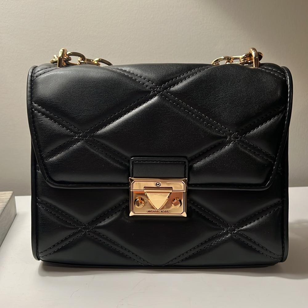 Michael Kors Serena Small Quilted Crossbody Bag